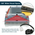 thumbnail image 3 of Cámara de visión trasera Unique Bargains para Honda N Box+ 2012, cámara de asistencia de estacionamiento de licencia de 120-180 grados, 3 of 7