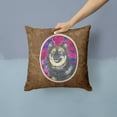 thumbnail image 2 of Carolines Treasures SS1063PW1414 Finnish Lapphund Fabric Decorative Pillow, 14Hx14W, multicolor, 2 of 4