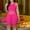 Hot Pink women two piece summer set a1, variant on BRELIL Women Two Piece Summer Matching Sets Round Neck Sleeveless Crop Top Shorts Casual Solid Basic Outfits Lounge Vacation Wear Travel, Hot Pink S