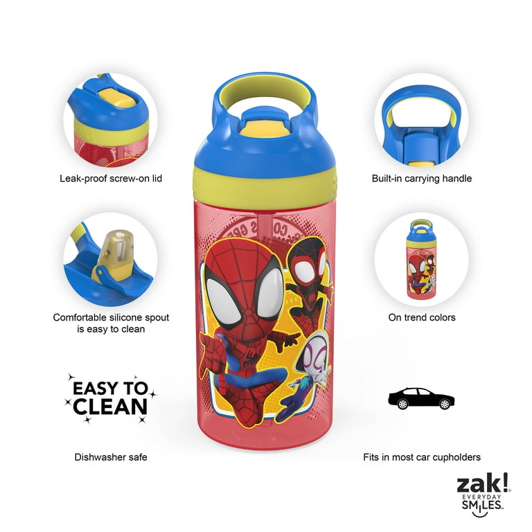 Zak Designs Spider-Man and His Amazing Friends 16 ounce Reusable