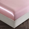 thumbnail image 4 of Juego de sábanas satinVdaBzx Ultra Silky Soft Blush Pink King, 4 of 7