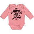thumbnail image 3 of Inktastic My 1st Thanksgiving Boys or Girls Long Sleeve Baby Bodysuit, 3 of 5