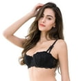 thumbnail image 3 of Varsbaby Sexy lace Bra Half Cup Push Up UnderwearThin Cotton Women Bras, 3 of 9
