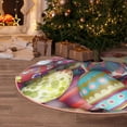 thumbnail image 5 of Sikiie Easter Eggs Nativity Christmas Tree Skirt, Jesus Christian Winter Holiday Tree Mat Decoration(30-48IN)36", 5 of 6
