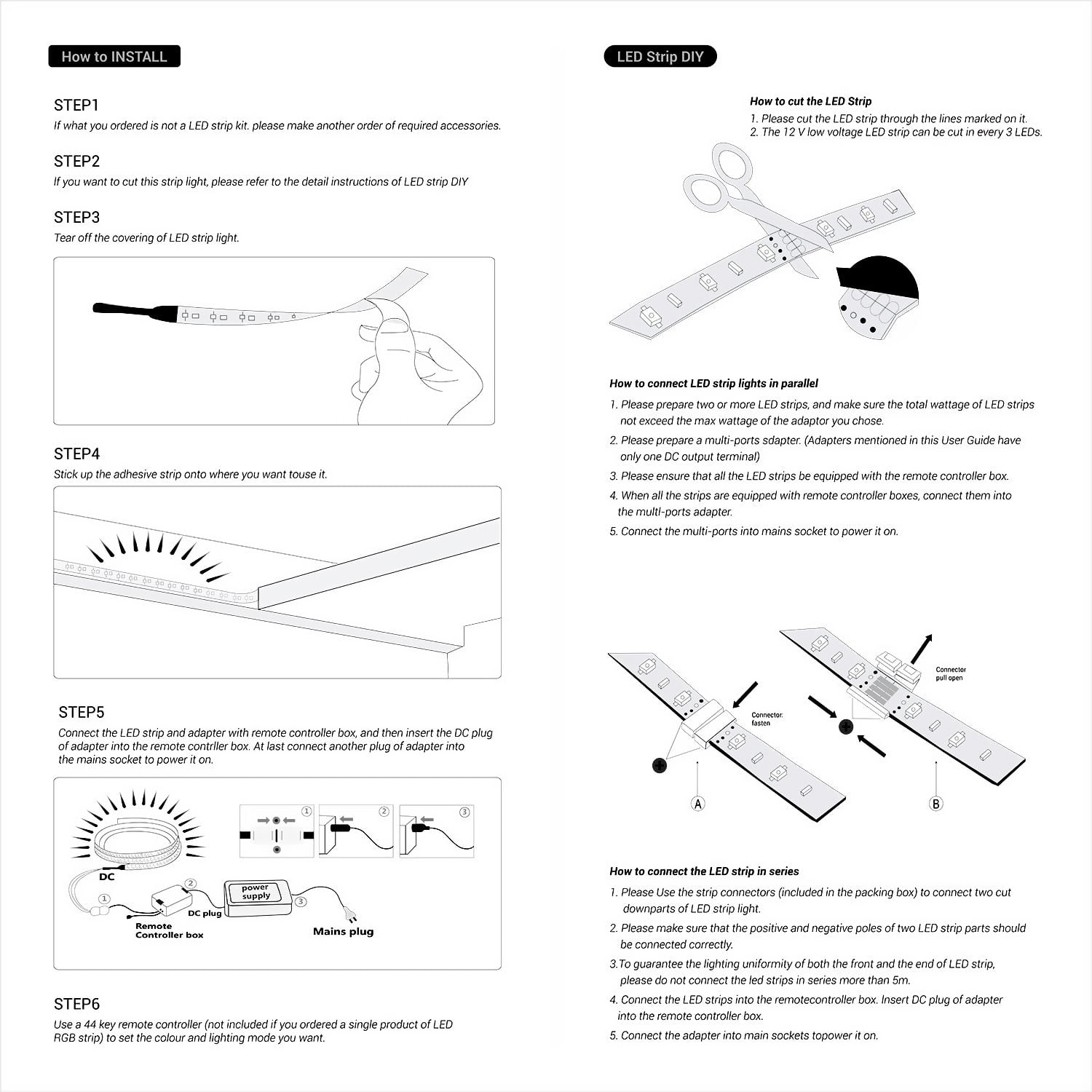 5m Lampu Led Strip Flexible Light Disco Waterproof 5050 Rgb 44