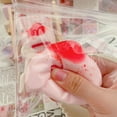 thumbnail image 4 of Squishy Stress Toys, Scented Soft Slow Rising, Strawberry Design, Squeeze Toys Ultra Soft Squishy Fidget Toys Silicone Squishies Toys for Stress Relief, 4 of 5