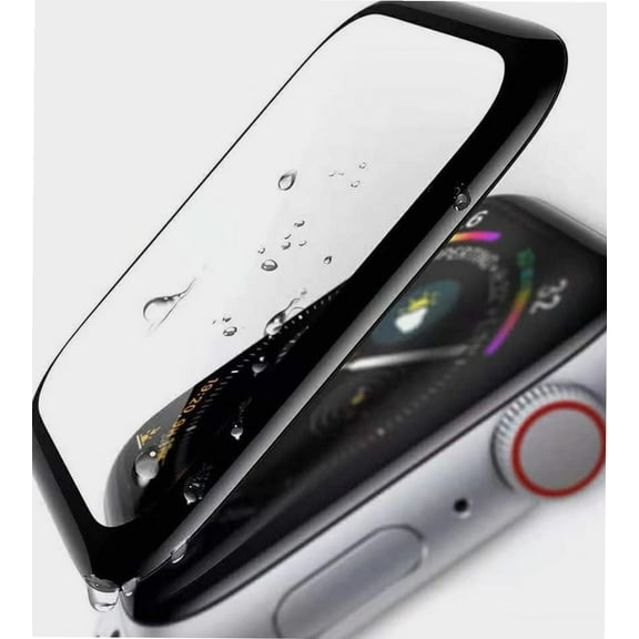 (2 Pack) Apple Watch Series 6 5 4 SE Screen Protector 40mm Tempered Glass Screen Protector 40mm Full Coverage 9H Anti-Scratch Bubble-Free Screen Protector for Apple iWatch 40mm Series 6/5/4/SE