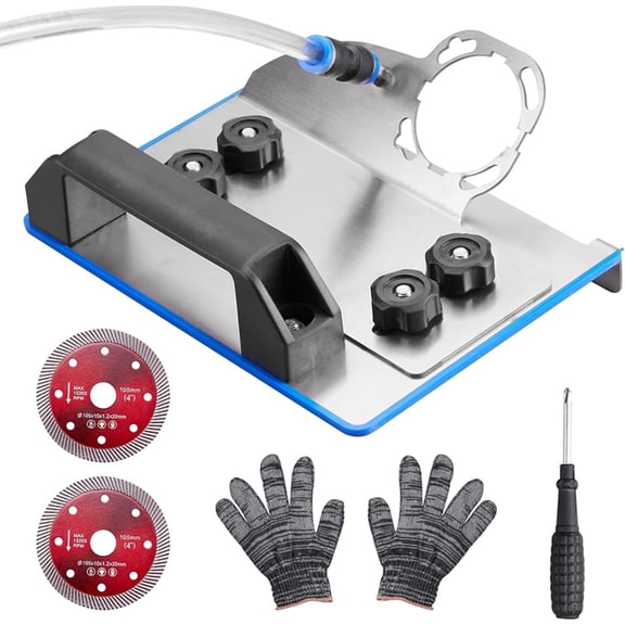 45 Degree Tile Chamfering Tool & Angle Grinder Stand, for 45° Tile Cutting & Chamfering,for 100-Type Angle Grinders