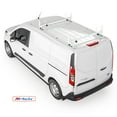 thumbnail image 4 of AA-Racks Model X202 Steel Van Roof Rack Cross Bars Fits 2013-On NV200/ 2014-On Transit Connect/ 2013-2017 City Express, 2 Bar 50'' - White, 4 of 8