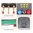 thumbnail image 6 of DY517 Pressure Gauge Refrigeration Digital Vacuum Pressure Manifold Tester Refrigerant Meter Temperature Tester Test Repair Tool, 6 of 6