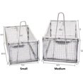 thumbnail image 5 of Trampa humana para ratas, trampa para roedores de ardillas listadas que funciona para animales pequeños en interiores y exteriores, ratones, ratones, hámsteres, jaula viva, captura y liberación, 5 of 5