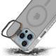 thumbnail image 2 of Funda Case Carcasa Tornasol Color Titanio Gris Con Soporte Premium Para iPhone 15 PRO Compatible Con Magsafe., 2 of 7