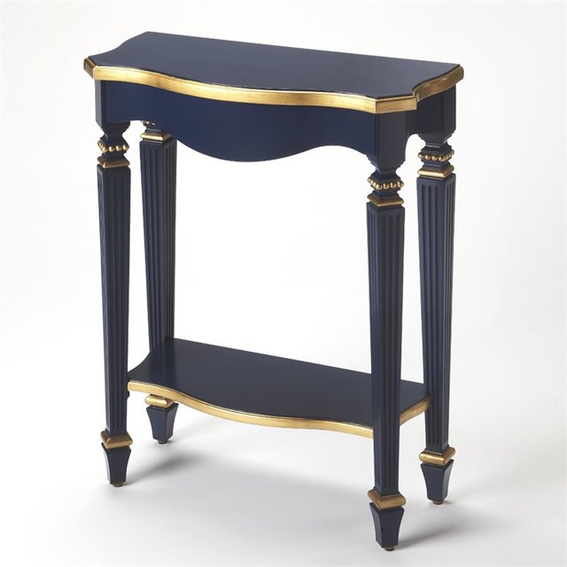 Butler Specialty Masterpiece Console Table in Blue