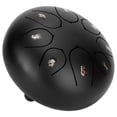 thumbnail image 4 of Hand Drum, Hand Pan Drum, Durable For Performance School Home Relax Black, 4 of 8