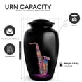 thumbnail image 2 of Yatskia Colorful Saxophone Mini Memorial Keepsake Urns for Human Ashes Adult Brother and Sister, Large Cremation Urn for Ashes Adult Male, (Classic 10 Inch and 3 Inch), 2 of 8