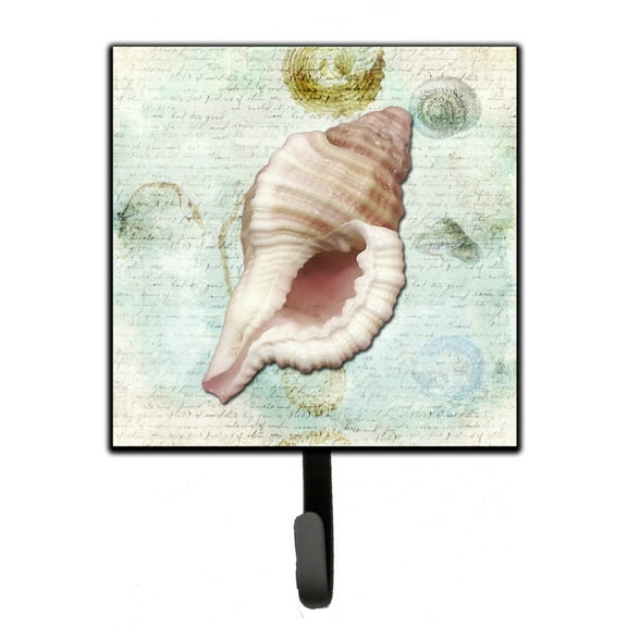 Carolines Treasures SB3041SH4 Beach Miter Shell Leash or Key Holder Single Hook multicolor