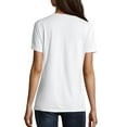 thumbnail image 4 of Hanes Women's Short-Sleeve V-Neck Graphic T-Shirt, 4 of 5