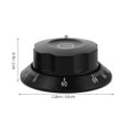 thumbnail image 2 of RUNROTOO 2Pack Dial Timer Switch Knob Timer Plastic Mechanical Countdown For Restaurants Oven Accessory, 2 of 8