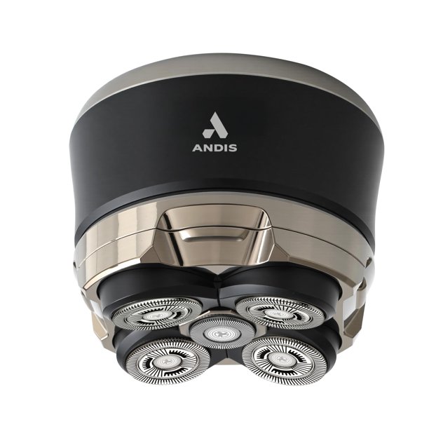 Shaver Andis 562927 - Cabezal para calavera, impermeable, seco y húmedo, color negro