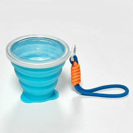 

Collapsible Silicone Travel Cup Portable Food Grade Extendable For Camping Outdoor Adventures