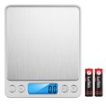 thumbnail image 1 of 4.4lb Food Scale Digital Kitchen Scale LCD Display Scale Weight G OZ GN CT for Baking Cooking Jewelry Stainless Steel Portable Food Scale 0.1g Precise, 1 of 7