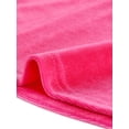 thumbnail image 5 of Blusa de terciopelo con cuello en V para mujer Rosa Caliente XS, 5 of 5