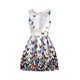 thumbnail image 1 of Vestido de niña Flor de mariposa Fiesta Niños Vestido de tirantes Edad 4-12 años 130-160cm ShuxiuWang 9024715397256, 1 of 1