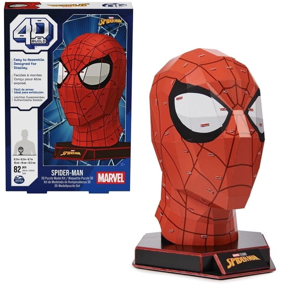 Rompecabezas 4D Puzzles Spin Master Casco Spiderman