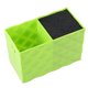 thumbnail image 4 of Estuche para tijeras de peluquería con doble ranura, caja de almacenamiento para pinzas de pelo y tijeras de peluquería (verde), 4 of 7