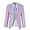 Purple, variant on Boys Seersucker Slim Fit Jacket Lightweight Breathable Blazer Casual Stylish Summer Sport Coat for Wedding Travel Sandbeach Graduation