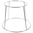 thumbnail image 1 of Stainless Steel Seafood Display Rack Double Rack Holder Stand Buffet Serving Tray Stand, 1 of 9
