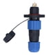 thumbnail image 1 of Conector de alimentación industrial para aviación, macho y hembra, con brida, resistente al agua IP68, SP137 (250 V, 5 A), 1 of 14