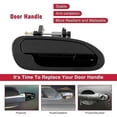 thumbnail image 3 of Car Rear Right Outer Door Handle For Accord 98-02, 3 of 5
