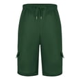thumbnail image 1 of 2025 Men's Casual Pants Mens Cargo Shorts Trend Cute Plush athleisure Loose Micro Elastic Moccasins Quarter Pants Track Pants Short Pants Men Dress Pants for, 1 of 6
