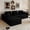 Black + Foam + Foam + 4 Seat, variant on 141.73*70.87"Modular sectional sofa seat,Upholstered compressed couch for living room,Bedroom,Apartment,No assembly required,6 PC free combination,Plush corduroy fabric,BLACK
