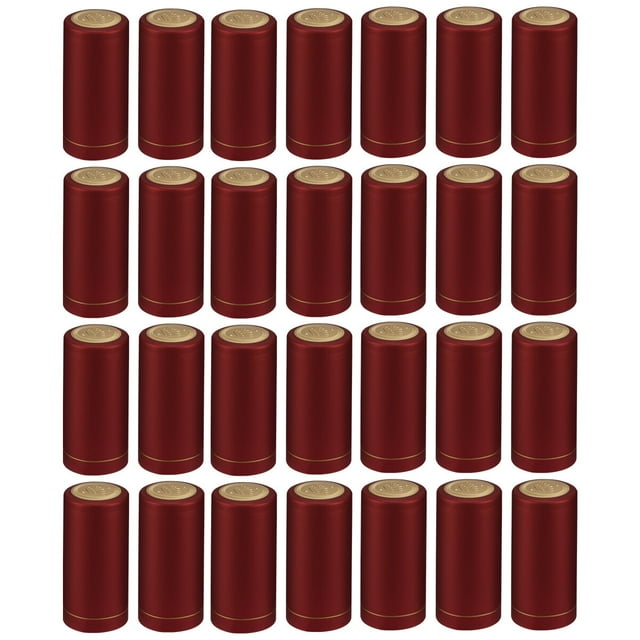 50 Pcs Capsules Thermorétractables pour Bouteilles de Vin