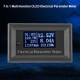 thumbnail image 3 of Sailing Medidor eléctrico OLED 7 en 1: voltaje, amperios, corriente, potencia, probador de energía (33 V/10 A, blanco), 3 of 9