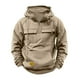 thumbnail image 2 of Blusa con capucha de manga larga para hombre, sudadera con cremallera de un cuarto, sudadera con capucha, sudadera con capucha para entrenamiento, gimnasio, deportes, correr, exteriores, chaquetas de, 2 of 6