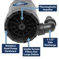 thumbnail image 2 of Superior Pump 91359 1/3 HP Side-Discharge Thermoplastic Utility Pump, Oil Free, 2 of 3