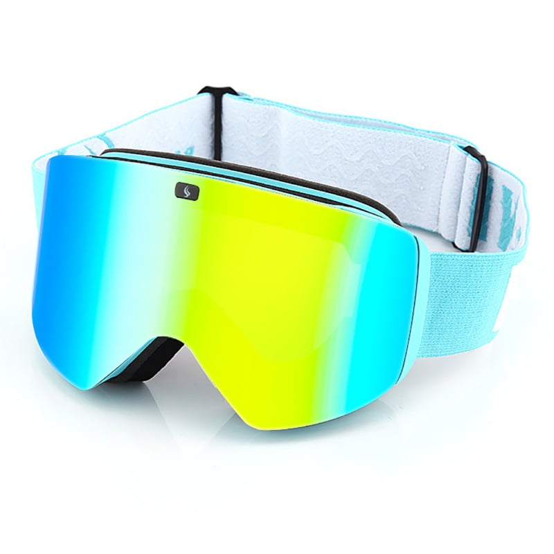 Anti-Fog Ski Glasses Snow Skiing Goggles Double Lens Eyewear Protect Glasses 