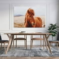 thumbnail image 5 of Wild Icelandic Brown Horse Canvas Art Poster And Wall Art Picture Print Modern Family Bedroom Decor Posters,Unframe-style,08x12inch(20x30cm), 5 of 8