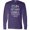 Purple, variant on Inktastic Trigeminal Neuralgia Awareness Pain Isn't Always Visible Long Sleeve T-Shirt