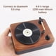 thumbnail image 2 of Altavoz con forma de fonógrafo retro, reproducción de música con sonido Bluetooth inalámbrico portátil AweSitey EL011140-00, 2 of 5