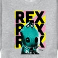 thumbnail image 3 of Disney - Toy Story 4 - Rex - Men's Crew Neck Fleece Pullover, 3 of 5