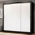 thumbnail image 2 of Ropero Closet Madesa Mônaco 3 Puertas Corredizas NB, 2 of 5