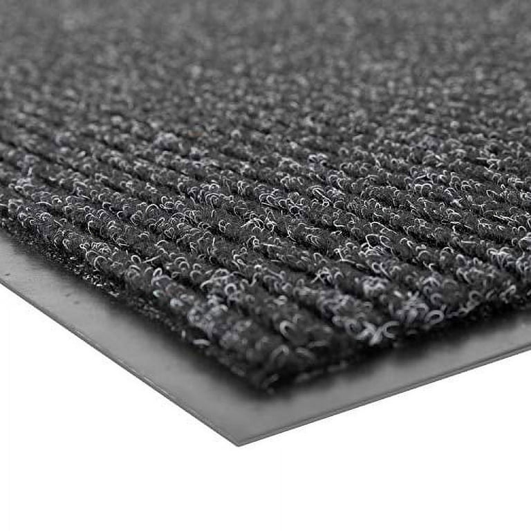 NoTrax Entrance Mat, Charcoal Vinyl, 3 x 6 ft, Indoor Use