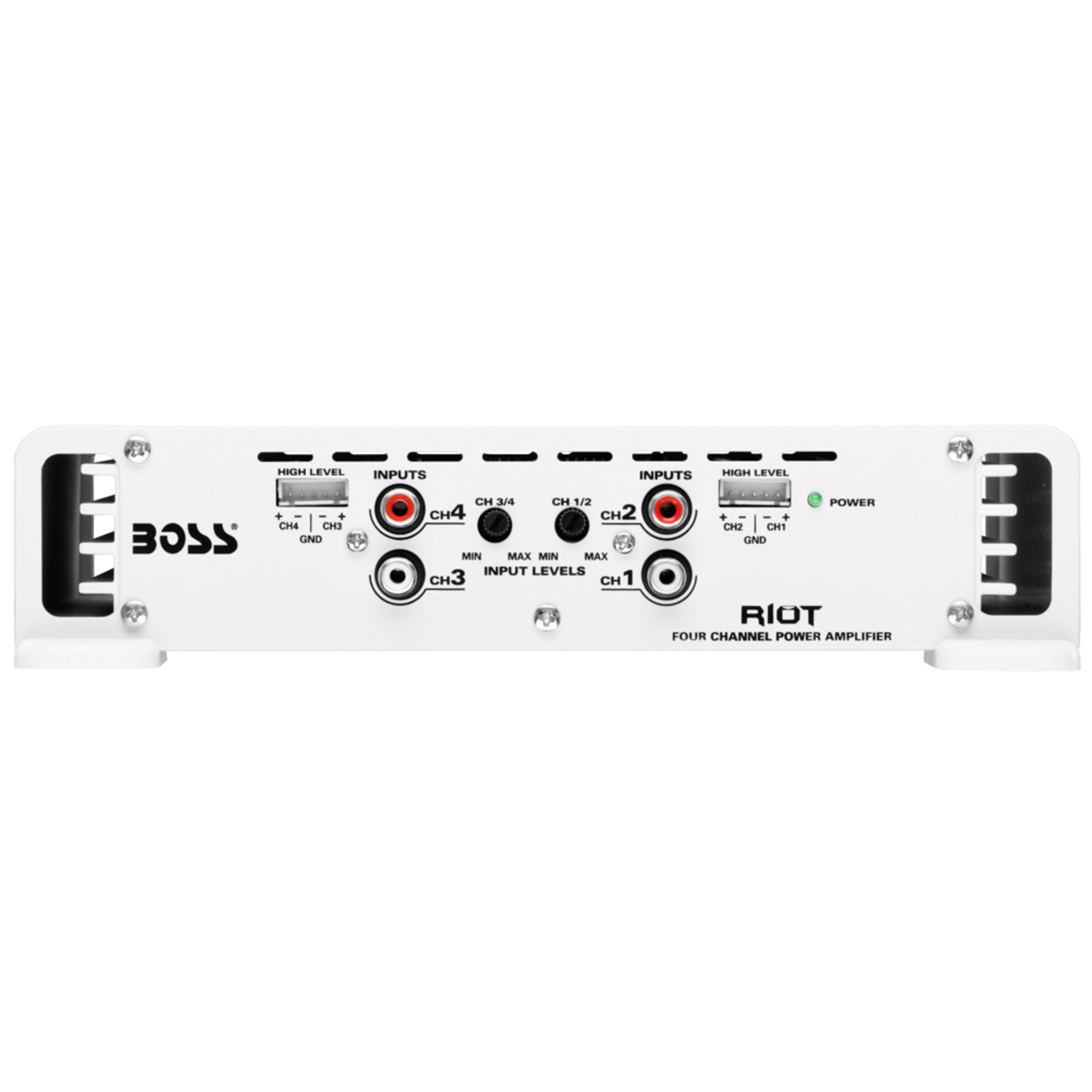 New BOSS AUDIO Riot MR1004 400 Watt 4 Channel Marine Power Amplifier Amp Mosfet