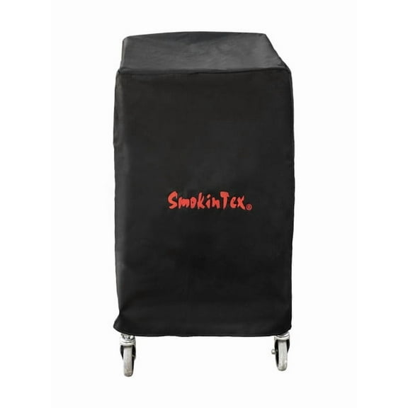 SmokinTex Premium Cover for 1500 Electric Smoker – Heavy-Duty All-Weather Black Polyester Cover with 5-Year Warranty