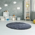 thumbnail image 4 of Round Carpet Bedroom Bedside Blanket Guest Hall Hanging Basket Computer Chair Floor Mat Yoga Mat, Xinsrenus Under $5! Round Carpet Bedroom Bedside, 4 of 5