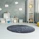 thumbnail image 4 of Alfombra Redonda | Tapete Antideslizante de Terciopelo Cristal para Dormitorio, Yoga y Pícnic | Manta Multifuncional para Silla, Playa y Decoración Del Hogar | 1 Pieza, 4 of 5